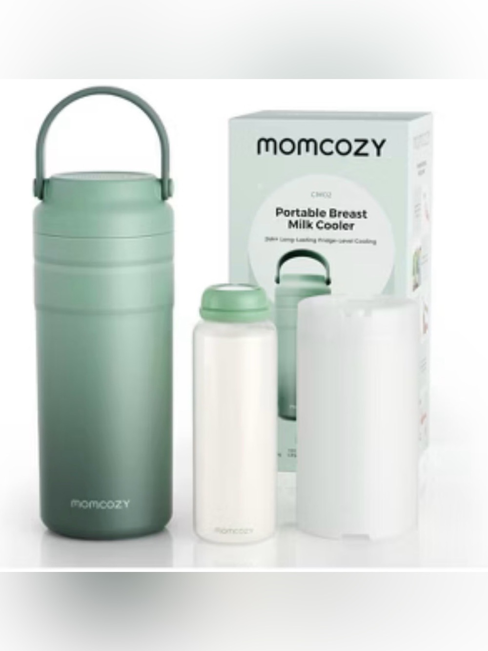 NIB - Momcozy Portable Baby Bottle Cooler for Outdoor 12oz